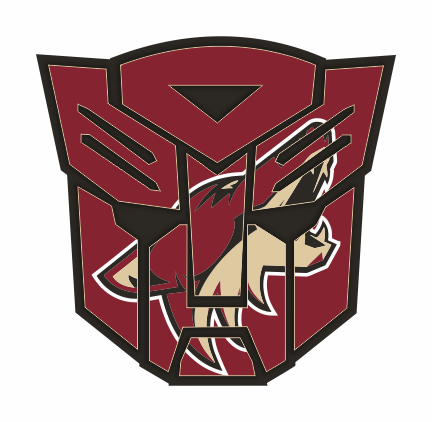 Autobots Arizona Coyotes logo iron on paper